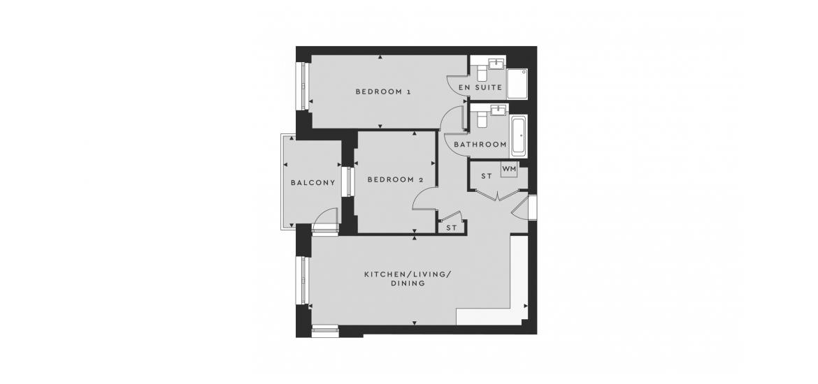 NEW AVENUE 815 SQ.FT HOME 131