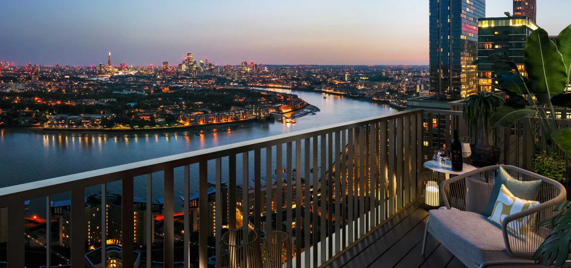 Apartment in Isle Of Dogs, London, UK, 1 bedroom, 452 sq.ft No. 818 - 5