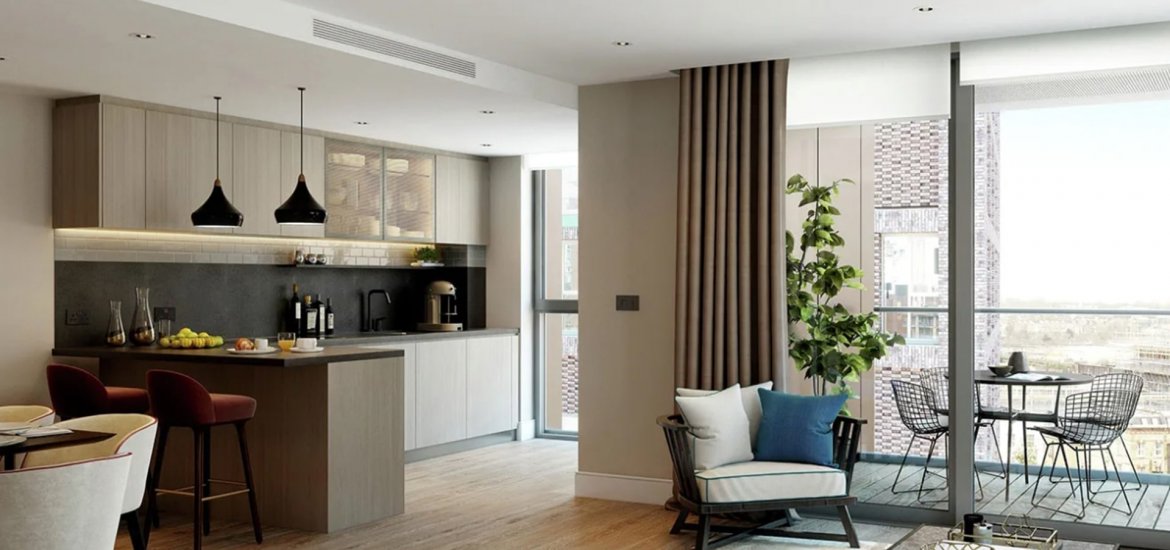 Apartment in Battersea, London, UK, 2 bedrooms, 913 sq.ft No. 1040 - 2