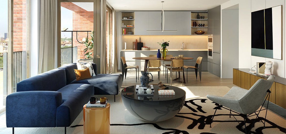 Apartment in Kings Cross, London, UK, 2 bedrooms, 1067 sq.ft No. 1129 - 4