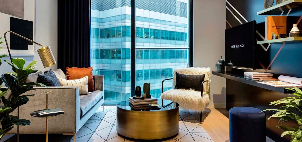 Apartment in Canary Wharf, London, UK, 2 bedrooms, 866 sq.ft No. 1360 - 3
