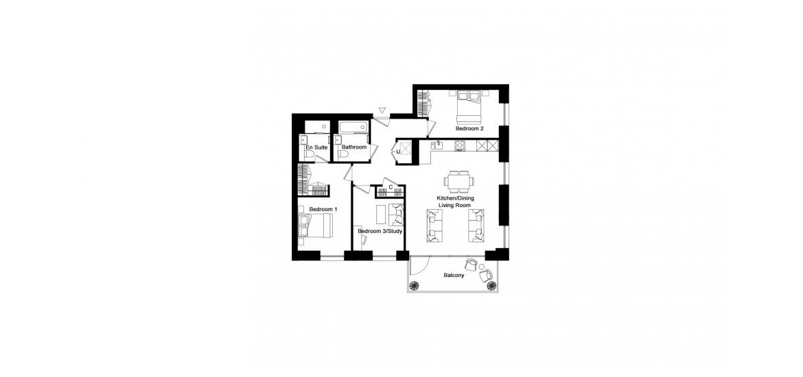 GRAND UNION 1026 SQ.FT 3BDRM WATERVIEW HOUSE 425