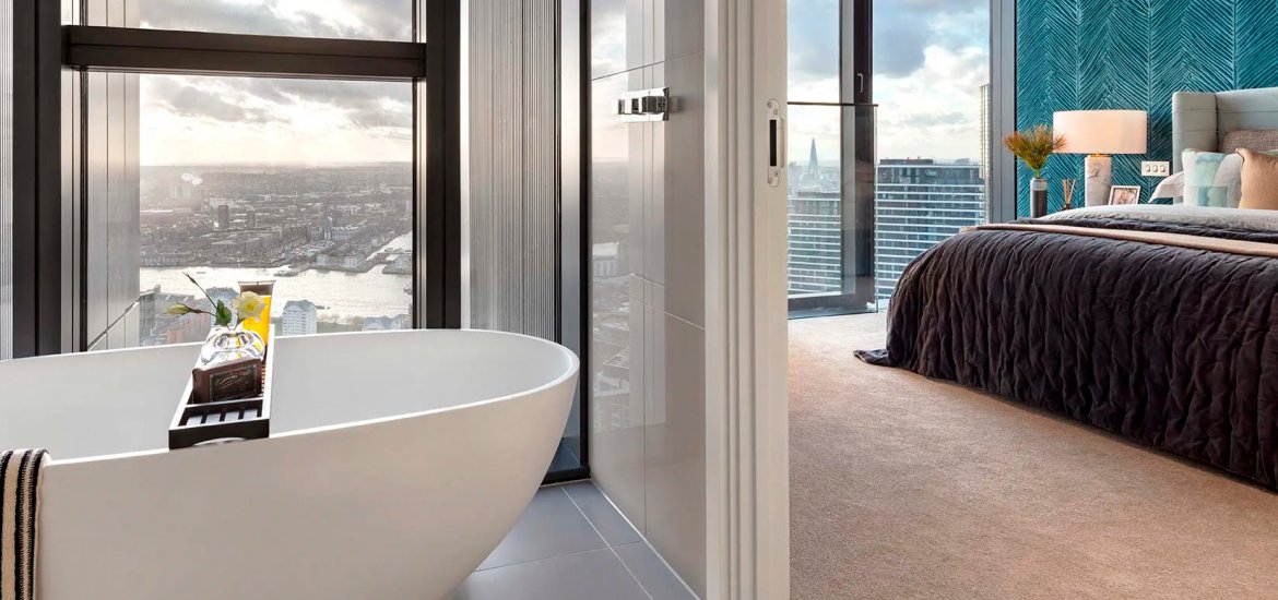 Apartment in Canary Wharf, London, UK, 2 bedrooms, 976 sq.ft No. 1707 - 15